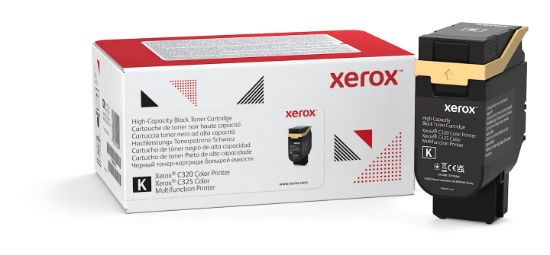 Image de Xerox Cartouche de toner Noir de Grande capacité Imprimante couleur ® C320?/?multifonctions ® C325 (8000 pages) - (006R04831)