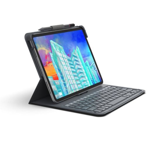 Image de ZAGG Messenger Folio 2 QWERTY Anglais Bluetooth Charbon de bois (103010822)