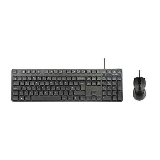Image de Targus clavier Souris incluse Universel USB QWERTY Anglais britannique Noir (AKM622UK)