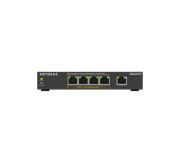 Image de NETGEAR GS305Pv3 Non-géré Gigabit Ethernet (10/100/1000) Connexion Ethernet, supportant l'alimentation via ce port (PoE) Noir (GS305P-300EUS)