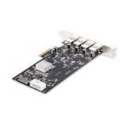 Image de StarTech.com Carte PCIe USB à 4 Ports, USB 3.2 5Gbps, Carte d'Extension PCI Express avec 4 Contrôleurs USB Indépendants, 4 Ports USB-A, Windows/macOS/Linux (P5Q4A-USB-CARD)