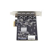 Image de StarTech.com Carte PCIe USB à 4 Ports, USB 3.2 5Gbps, Carte d'Extension PCI Express avec 4 Contrôleurs USB Indépendants, 4 Ports USB-A, Windows/macOS/Linux (P5Q4A-USB-CARD)