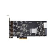 Image de StarTech.com Carte PCIe USB à 4 Ports, USB 3.2 5Gbps, Carte d'Extension PCI Express avec 4 Contrôleurs USB Indépendants, 4 Ports USB-A, Windows/macOS/Linux (P5Q4A-USB-CARD)