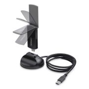 Image de StarTech.com Clé USB WiFi 6E pour Ordinateur de Bureau/Portable, Carte Réseau Sans Fil avec Antenne Pliable, Dongle WiFi 6E pour PC, Adaptateur Wi-Fi Compatible 802. ... (AX54005A-USB-WIFI-6E)