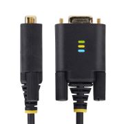 Image de StarTech.com Câble Série Null Modem vers USB de 2m, Rétention COM, FTDI, USB-A vers DB9 RS232, Câble Adaptateur USB DB9, Vis/Écrous DB9 Interchangeables, Windows/macOS ... (1P6FFCN-USB-SERIAL)