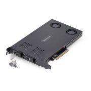 Image de StarTech.com Double Baie M.2 NVMe SSD vers PCIe x8 avec Plateau Amovible, Bifurcation PCIe requise, Installation sans Outils, PCIe Backplane avec Deux Baies de Disques ... (2M2-REMOVABLE-PCIE)