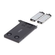 Image de StarTech.com Double Baie M.2 NVMe SSD vers PCIe x8 avec Plateau Amovible, Bifurcation PCIe requise, Installation sans Outils, PCIe Backplane avec Deux Baies de Disques ... (2M2-REMOVABLE-PCIE)