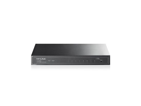 Image de TP-Link JetStream commutateur réseau Géré L2/L2+ Gigabit Ethernet (10/100/1000) Noir (TL-SG2008)