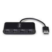 Image de StarTech.com Hub USB 2.0 à Ports, Alimentation par Bus USB, Petit Hub USB de Voyage, Répartiteur USB 2.0, Hub USB Multi-Ports Portable, 480Mbps, Protection contre les ... (ST4200MINI2-USB-HUB)