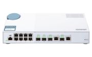 Image de QNAP commutateur réseau Géré L2 10G Ethernet (100/1000/10000) Blanc (QSW-M408-2C)
