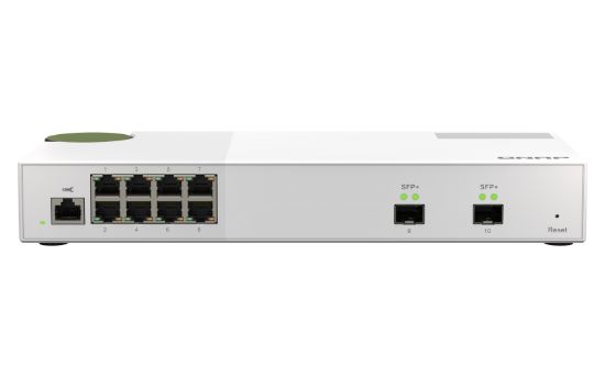 Image de QNAP commutateur réseau Géré L2 2.5G Ethernet (100/1000/2500) Gris (QSW-M2108-2S)