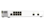 Image de QNAP commutateur réseau Géré L2 2.5G Ethernet (100/1000/2500) Gris (QSW-M2108-2S)