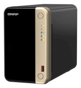Image de QNAP TS-264 NAS Tower Intel® Celeron® N5095 8 Go 0 To QNAP QTS Noir, Or (TS-264-8G)