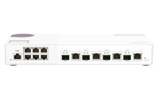 Image de QNAP commutateur réseau Géré L2 2.5G Ethernet (100/1000/2500) Blanc (QSW-M2106-4C)