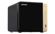 Image de QNAP TS-464 NAS Tower Intel® Celeron® N5095 8 Go DDR4 0 To QNAP QTS Noir (TS-464-8G)