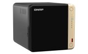Image de QNAP TS-464 NAS Tower Intel® Celeron® N5095 8 Go DDR4 0 To QNAP QTS Noir (TS-464-8G)