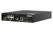 Image de QNAP commutateur réseau Géré L2 10G Ethernet (100/1000/10000) Connexion Ethernet, supportant l'alimentation via ce port (PoE) 1U Noir (QSW-M2106PR-2S2T)