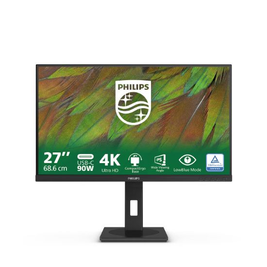 Image de Philips 3000 series écran plat de PC 68,6 cm (27") 3840 x 2160 pixels 4K Ultra HD LCD Noir (27B1U3900/00)