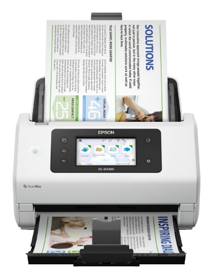 Image de Epson WorkForce DS-900WN Alimentation feuille à feuille de scanner 600 x 600 DPI A4 Blanc (B11B276401)