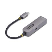 Image de StarTech.com Adaptateur USB-C vers Ethernet, NIC, 100W PD Pass-Through, Adaptateur Réseau USB 3.0 Type-C 1Gbps Multi Speed, Compatible Thunderbolt, Windows & Mac (1GPD3-USB-C-ETHERNET)