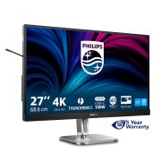Image de Philips 6000 series écran plat de PC 68,6 cm (27") 3840 x 2160 pixels 4K Ultra HD LED Anthracite (27B2U6903/00)