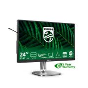 Image de Philips 5000 series écran plat de PC 60,5 cm (23.8") 1920 x 1080 pixels Full HD LCD Noir (24B2G5301/00)