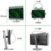 Image de Philips 5000 series écran plat de PC 60,5 cm (23.8") 1920 x 1080 pixels Full HD LCD Noir (24B2G5301/00)