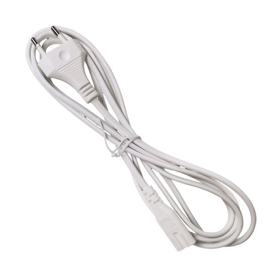 Image de Targus câble électrique Blanc 2 m Prise d'alimentation type C IEC C7 (HJ4411WHEUX)