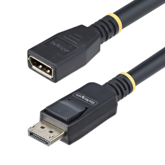 Image de StarTech.com Câble d'Extension DisplayPort 1.4 de 3m, Câble d'Économie de Port DP 1.4, 8K 60Hz, Cordon Adaptateur d'Extension DP Mâle vers Femelle, Câble d'Extension ... (10F-DP14-EXTEND-CBL)