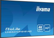 Image de iiyama Écran d'affichage dynamique 163,8 cm (64.5") LCD 500 cd/m² 4K Ultra HD Noir 24/7 (LH6541UHS-B1AG)
