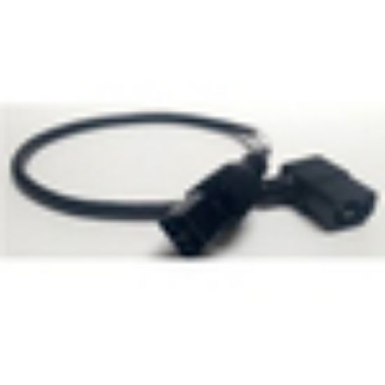 Image de Cisco HVAC 6.6-foot (2.0 m) cable with Saf-D-Grid and C14 (use for up to 240 V) connector 250V AC Cordon d'alimentation - Noir (CAB-HVAC-C14-2M=)
