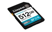 Image de Kingston Technology Canvas Go! Plus 512 Go SDXC Canvas Go Plus Gen4 200 Mo/s C10 UHS-I U3 V30 (SDG4/512GB)