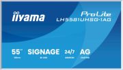Image de iiyama Écran d'affichage dynamique Écran plat de signalisation numérique 138,7 cm (54.6") Wifi 500 cd/m² 4K Ultra HD Blanc Intégré dans le processeur Android 24/7 (LH5581UHSG-1AG)