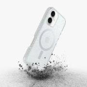 Image de OtterBox Symmetry Series Clear pour MagSafe pour Apple iPhone 16, Stardust - Transparent (77-96381)