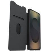 Image de OtterBox React Folio Series pour Samsung Galaxy S25 Ultra, transparente/noir - Transparent,Noir (77-97833)