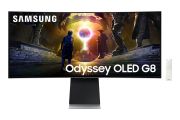 Image de Samsung G85SD écran plat de PC 86,4 cm (34") 3440 x 1440 pixels UltraWide Quad HD OLED Argent (LS34DG850SUXEN)