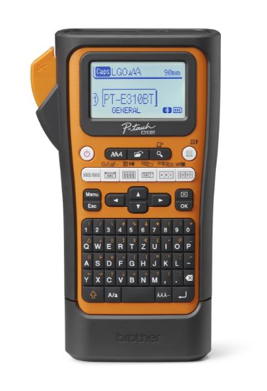 Image de Brother PT-E310BTVP imprimante pour étiquettes Transfert thermique 180 x 180 DPI 20 mm/sec Avec fil &sans fil HSE/TZe Bluetooth AZERTY (PTE310BTVPYP1)