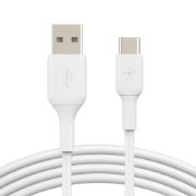 Image de Belkin 3 m, USB-C to USB-A, White Câble USB - Blanc (CAB001BT3MWH)