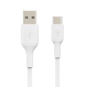 Image de Belkin 3 m, USB-C to USB-A, White Câble USB - Blanc (CAB001BT3MWH)