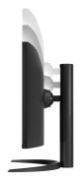 Image de LG 34WR55QK-B écran plat de PC 86,4 cm (34") 3440 x 1440 pixels Wide Quad HD Noir (34WR55QK-B.AEU)