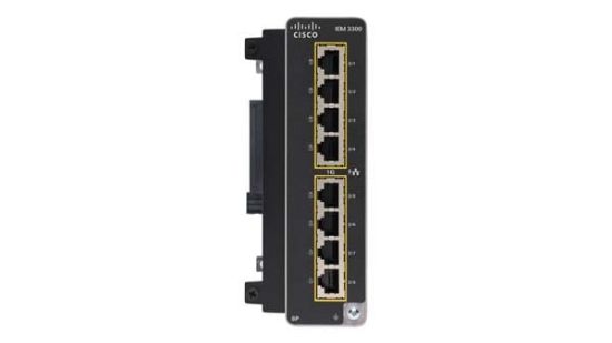 Image de Cisco 8 PoE+ ports, Expansion Module Switch - Noir (IEM-3300-8P=)