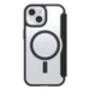 Image de OtterBox React Folio pour MagSafe Series pour Apple iPhone 16e/15/14/13, transparente/noir - Noir,Transparent (77-97827)