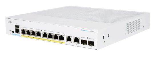 Image de Cisco CBS250-8P-E-2G Switch - Argent (CBS250-8P-E2GUK-RF)
