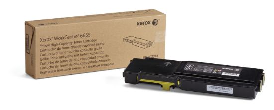Image de Xerox Cartouche de toner Jaune WorkCentre 6655 / 6655i - (106R02746)