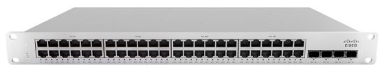 Image de Cisco Meraki MS210-48FP Géré L2 Gigabit Ethernet (10/100/1000) Connexion Ethernet, supportant l'alimentation via ce port (PoE) 1U Gris (MS210-48FP-HW)
