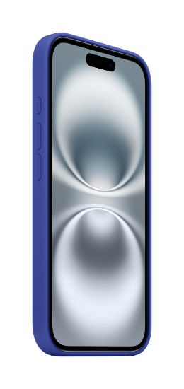 Image de Apple Coque en silicone avec MagSafe pour iPhone 16 - Outremer - Bleu (MYY63ZM/A)