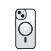 Image de OtterBox React pour MagSafe Series pour Apple iPhone 16e/15/14/13, transparente/noir - Noir,Transparent (77-98203)