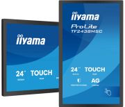 Image de iiyama ProLite écran plat de PC 60,5 cm (23.8") 1920 x 1080 pixels Full HD Écran tactile (TF2438MSC-B2)
