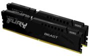 Image de Kingston Technology FURY Beast 32 Go 5200 MT/s DDR5 CL40 DIMM (Kits de 2) Black (KF552C40BBK2-32)