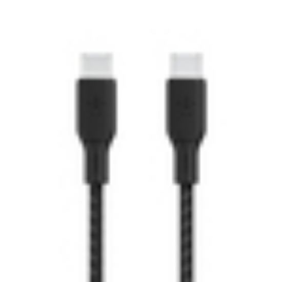 Image de Belkin BOOST CHARGE câble USB 2 m USB 2.0 USB C Noir (CAB014BT2MBK)